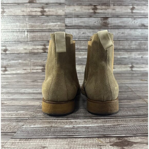 Common Projects Chelsea sBoots size 42 US 9.5 color Tan Made in Italy - Picture 3 of 8